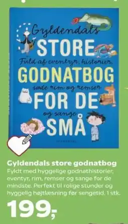 Kvickly Gyldendals store godnatbog tilbud