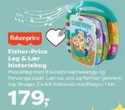 Kvickly Fisher-Price Leg & Lær historiebog tilbud