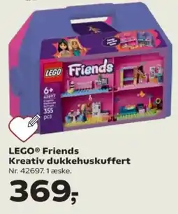 Kvickly LEGO Friends Kreativ dukkehuskuffert tilbud