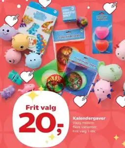 Kvickly Kalendergaver tilbud