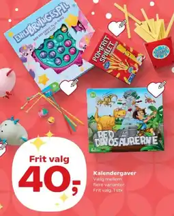 Kvickly Kalendergaver tilbud