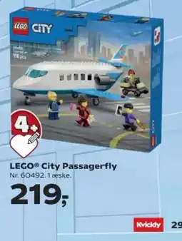 Kvickly lego city passagerfly tilbud