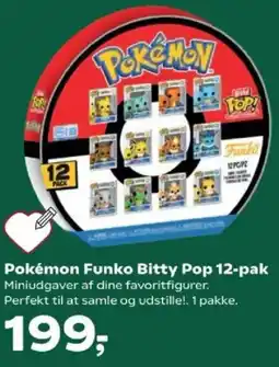 Kvickly Pokemon Funko Bitty Pop tilbud