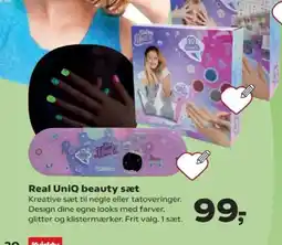 Kvickly Real UniQ beauty sæt tilbud