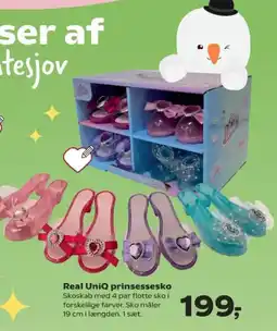 Kvickly Real UniQ prinsessesko tilbud