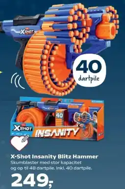 Kvickly X-Shot Insanity Blitz Hammer tilbud