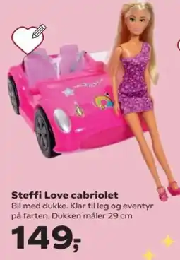 Kvickly Steffi Love cabriolet tilbud