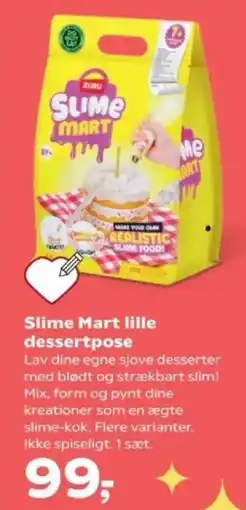 Kvickly Zuru Slime Mart lille dessertpose tilbud