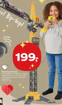 Kvickly Fjernstyret kran tilbud