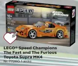 Kvickly Lego Speed Champions The Fast and The Furious Toyota Supra MK4 tilbud