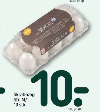 REMA 1000 Skrabeæg Str. M/L tilbud
