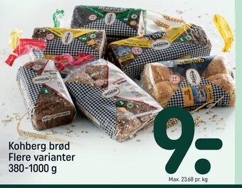 REMA 1000 Kohberg brød tilbud
