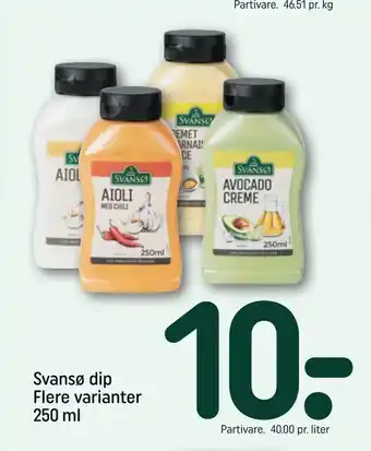 REMA 1000 Svansø dip tilbud