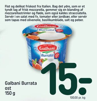 REMA 1000 Galbani Burrata ost tilbud