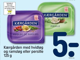 REMA 1000 Kærgården med hvidløg og ramsløg eller persille tilbud