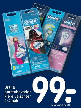 Oral B børstehoveder