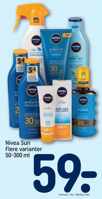 REMA 1000 Nivea Sun tilbud