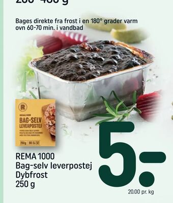 REMA 1000 REMA 1000 Bag-selv leverpostej tilbud