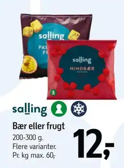 Føtex salling Bær eller frugt tilbud