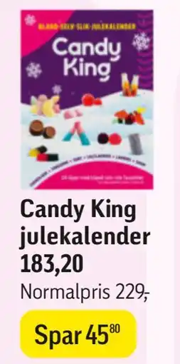 Føtex Candy King julekalender tilbud