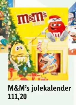 Føtex M&M’s julekalender tilbud
