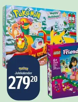 Føtex Pokémon Julekalender tilbud