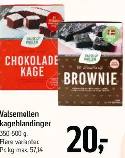 Føtex Valsemøllen kageblandinger tilbud