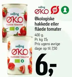 Føtex Økologiske hakkede eller flåede tomater tilbud