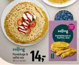 Føtex salling Pandekage & vaffel mix tilbud