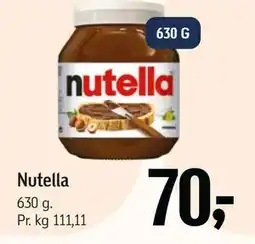 Føtex Nutella tilbud