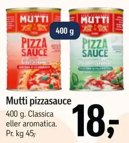 Føtex Mutti pizzasauce tilbud