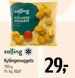 Føtex Kyllingenuggets tilbud