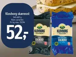 Føtex Klovborg skæreost tilbud