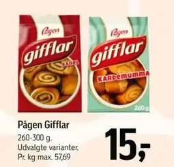 Føtex Pågen Gifflar tilbud