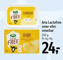 Føtex Arla Lactofree smør eller smørbar tilbud