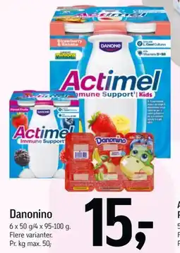 Føtex Danonino tilbud