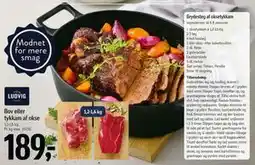 Føtex Bov eller tykkam af okse tilbud