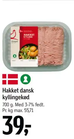 Føtex Hakket dansk kyllingekød tilbud