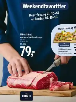 Føtex Håndskåret entrecote eller rib eye tilbud
