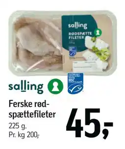 Føtex Ferske rødspættefileter tilbud
