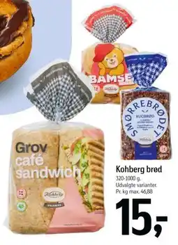 Føtex Kohberg brød tilbud