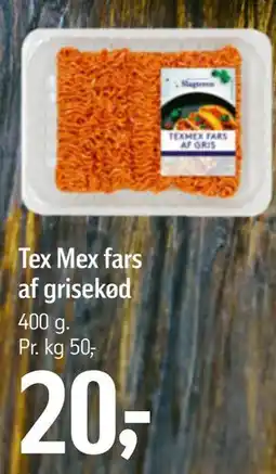 Føtex Tex Mex fars af grisekød tilbud