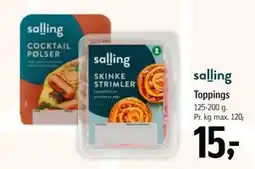 Føtex salling Toppings tilbud