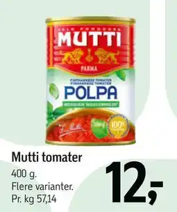 Føtex Mutti tomater tilbud