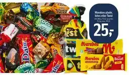 Føtex Marabou plade, bites eller Twist tilbud