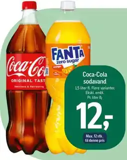 Føtex Coca-Cola sodavand tilbud