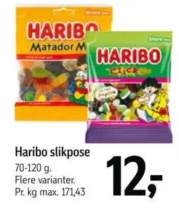 Føtex Haribo slikpose tilbud
