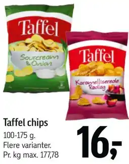 Føtex Taffel chips tilbud