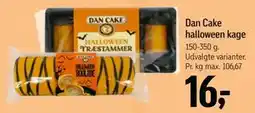 Føtex Dan Cake halloween kage tilbud