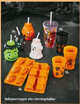 Føtex Halloween kopper eller isterningebakker tilbud